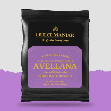 Crema de Chocolate y Avellana - Blanco