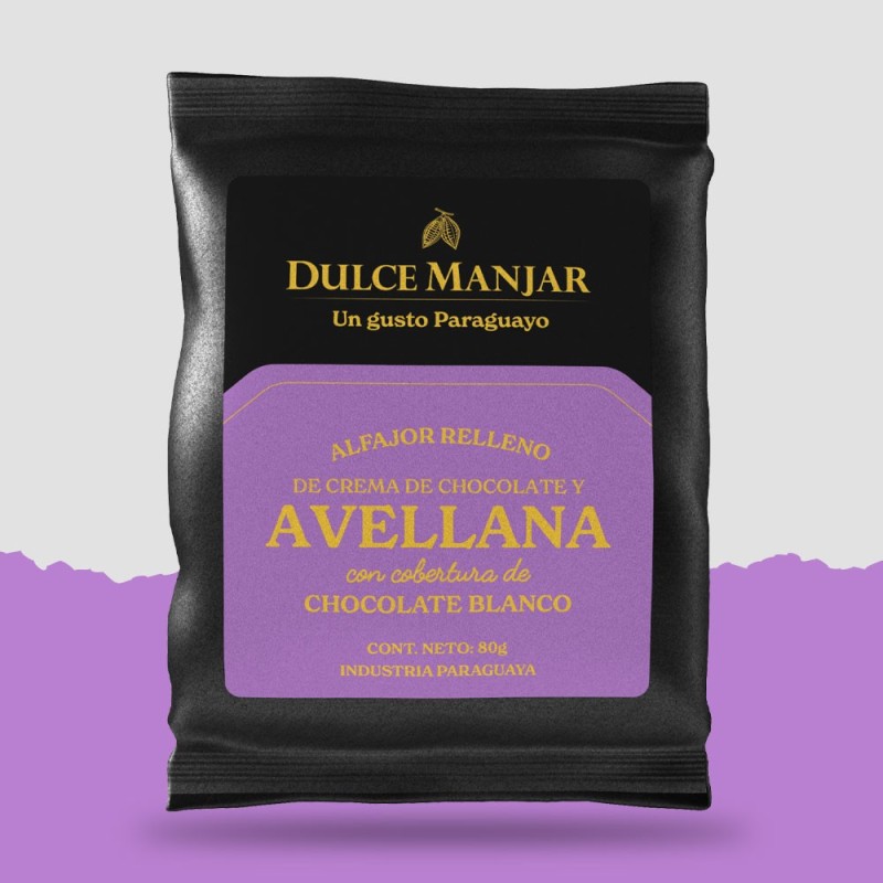 Crema de Chocolate y Avellana - Blanco
