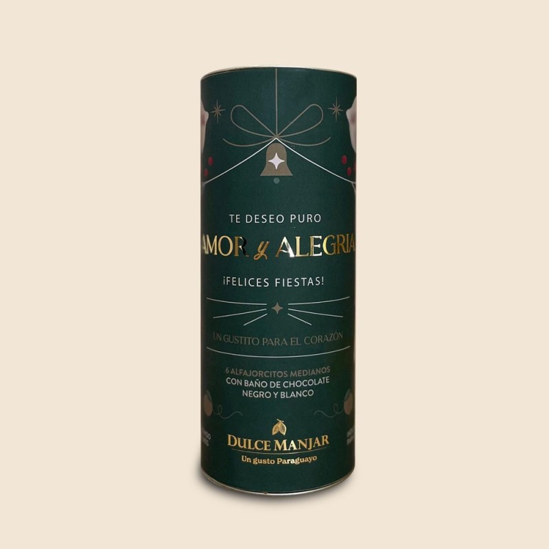 Tubo Mediano Navidad - Verde