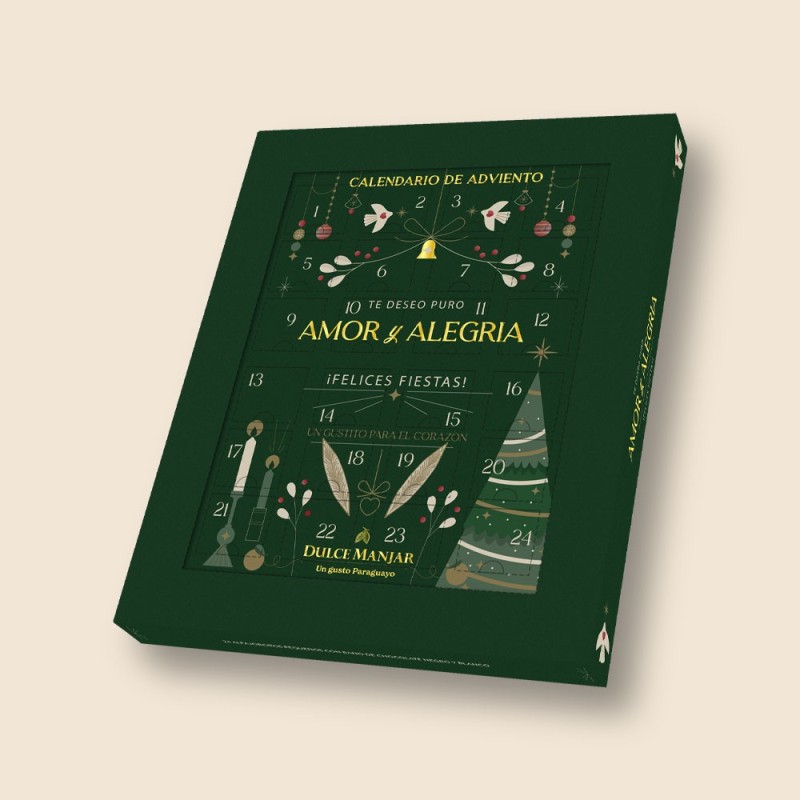 Calendario Adviento - Verde